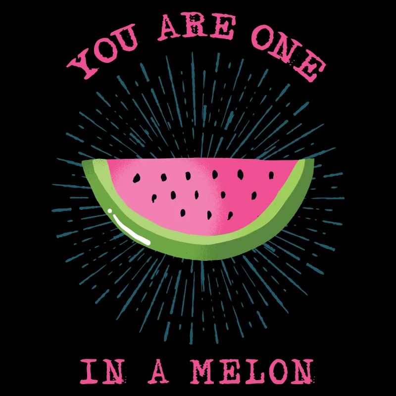 You Are One In A Melon Summer Watermelon Gift