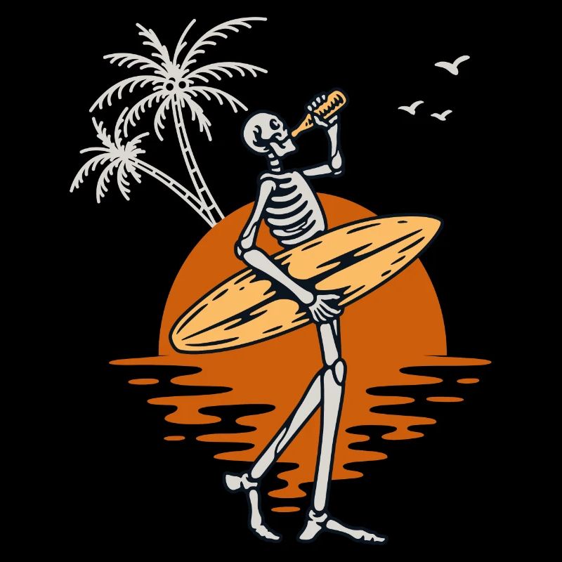 Surfing Sunset Beach Surfer Beach