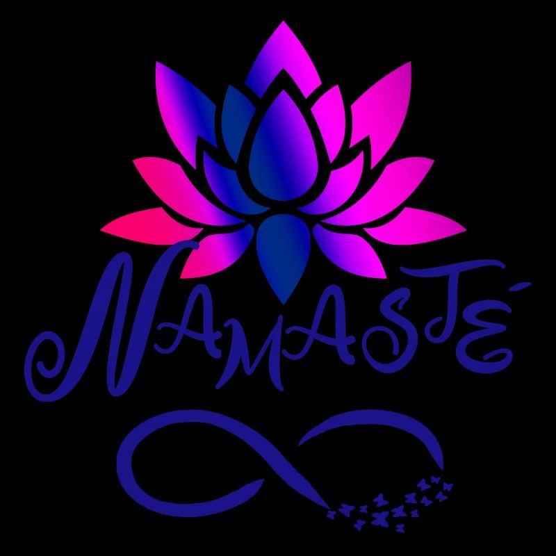 Namaste fleur de lotus