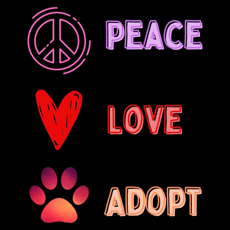 Peace Love Adopt
