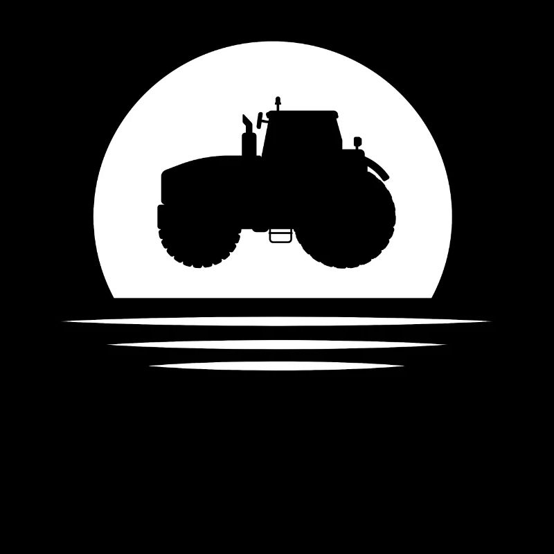 Traktor Bauer Trecker Bauernhof Logo