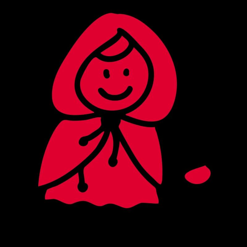 Fröhliches Rotkäppchen