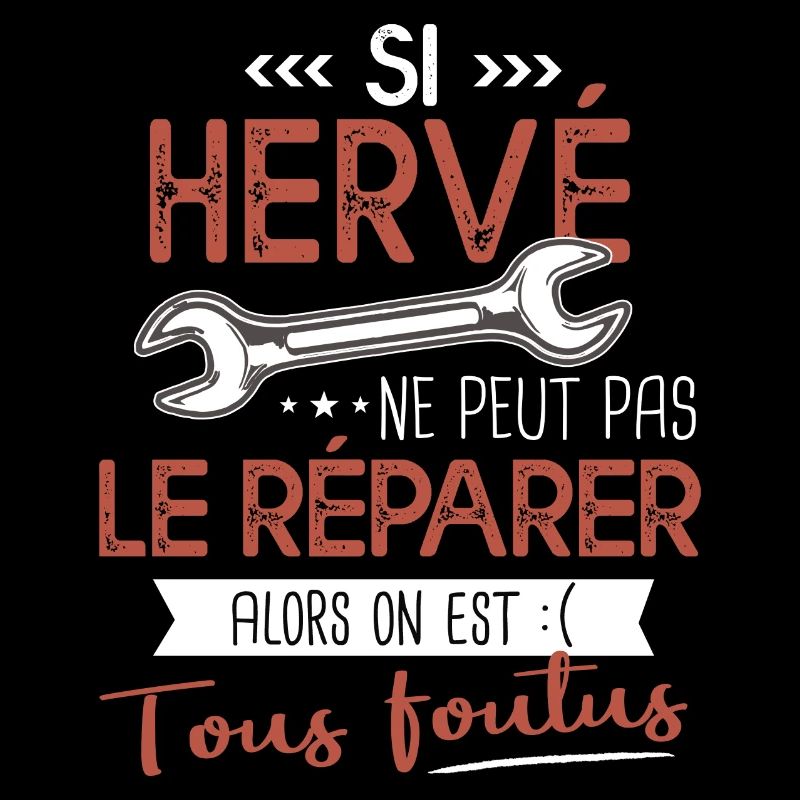 Si Hervé ne peut pas le réparer on est foutus