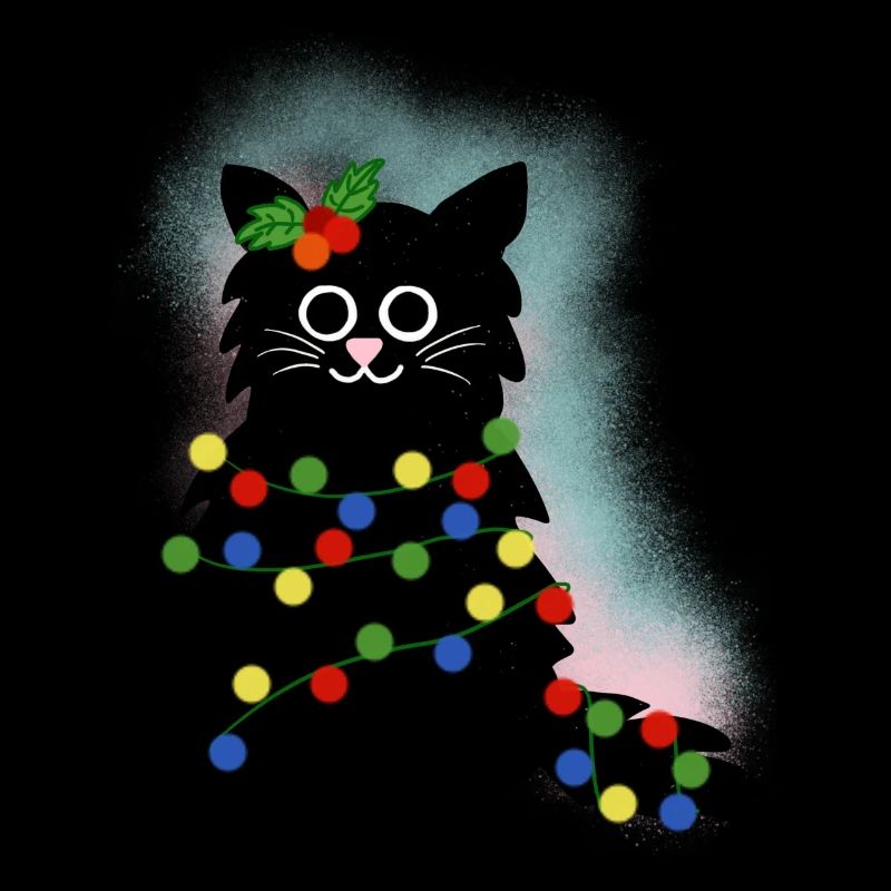 Chat de Noël