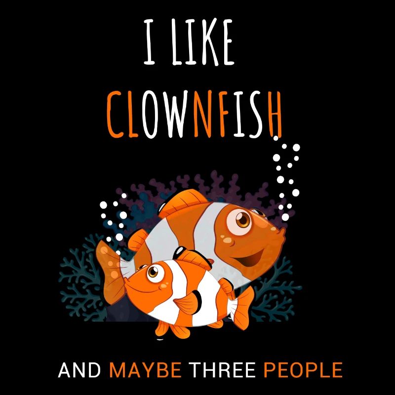 lustiger Clownfische