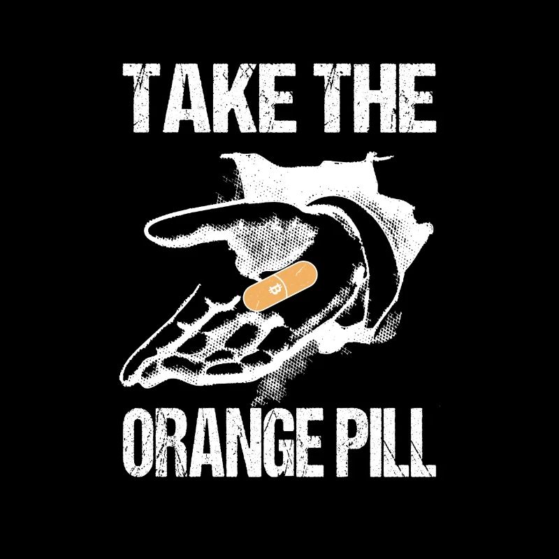 Bitcoin prend la pilule orange