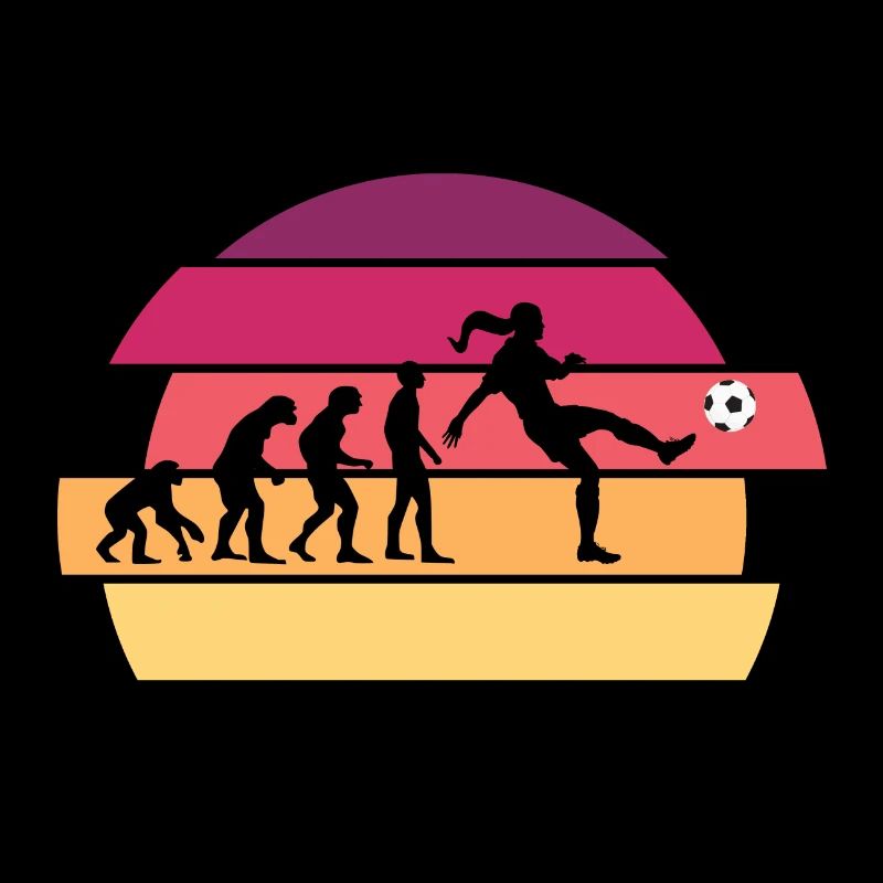 Evolution der Menschheit: Frauenfußball