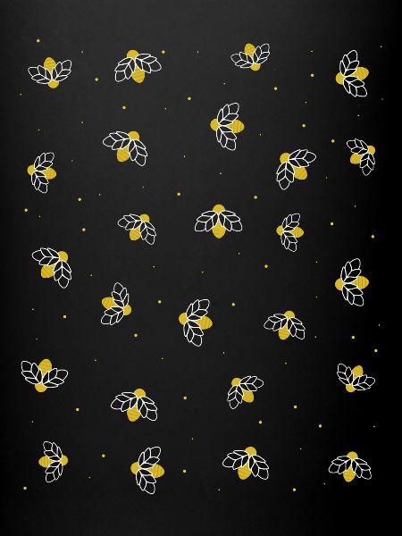 Fireflies flying around