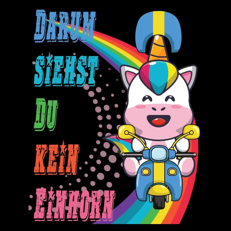Darum siehst Du kein Einhorn Roller Motorrad