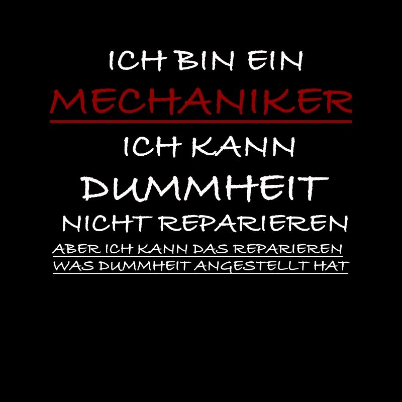 Mechaniker Spruch