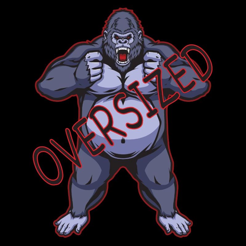 Gorilla Oversized Powerlifting Heavyweight Bulking