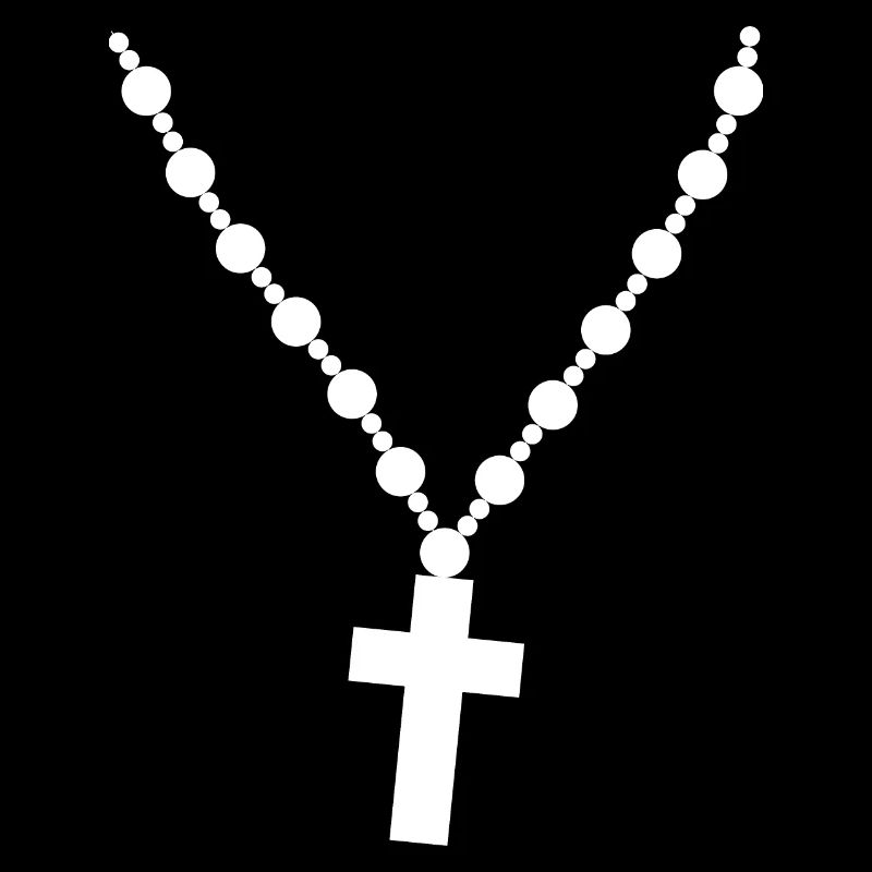 Anhänger mit christlichem Kreuz, Glaube an Gott
