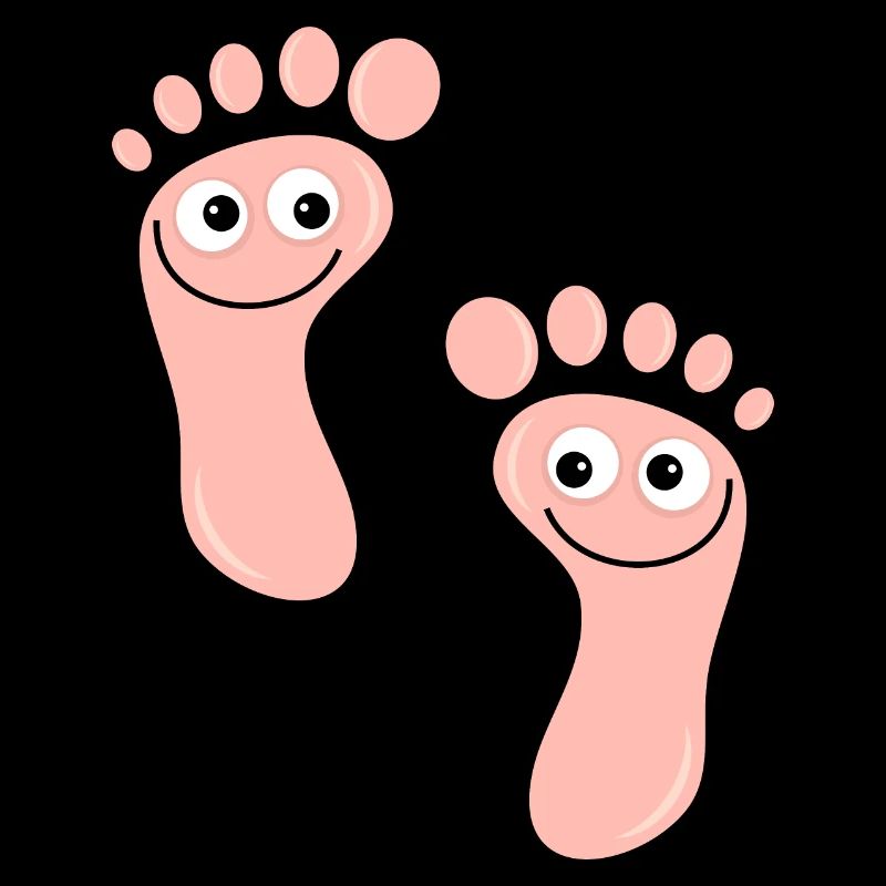 Happy Pink Feet