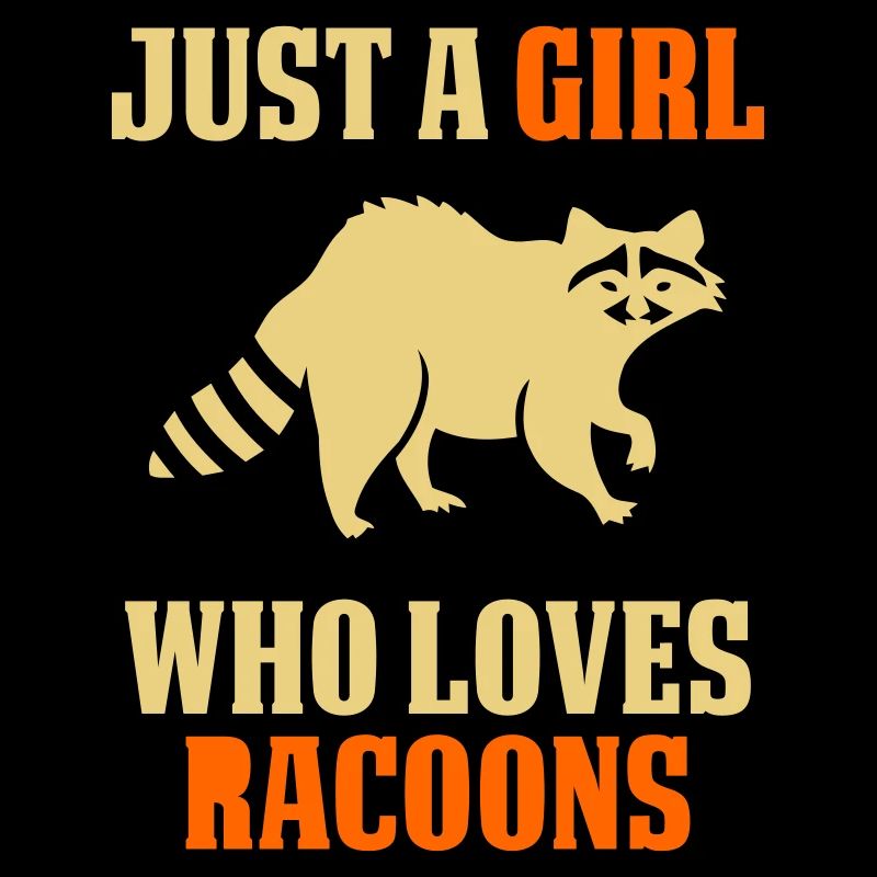 NUR EIN MÄDCHEN, DAS WASCHBÄREN LIEBT