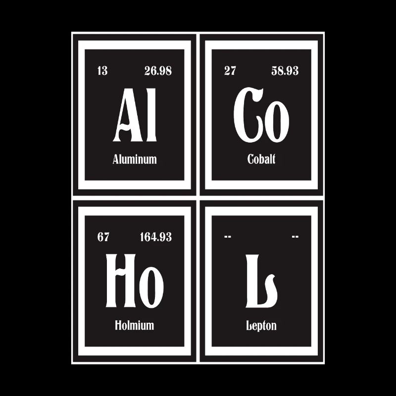 | de l’alcool Tableau périodique des éléments