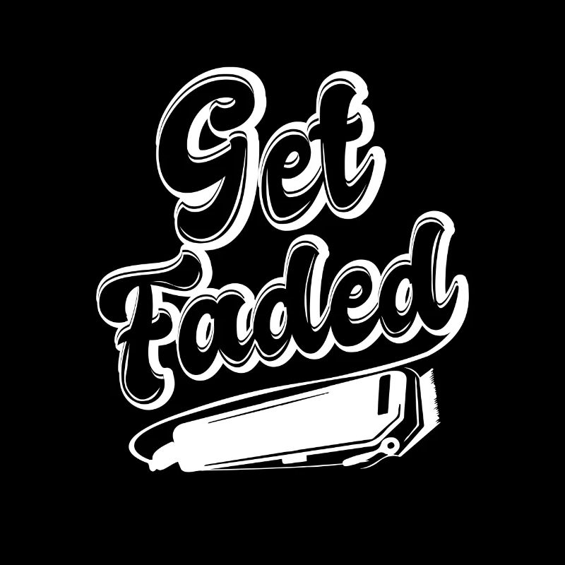 Werden Sie verblasst, Friseur Retro