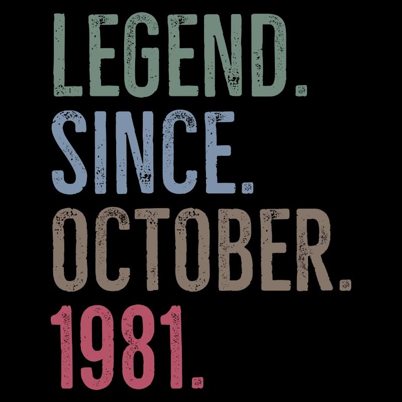 Legende seit Oktober 1981