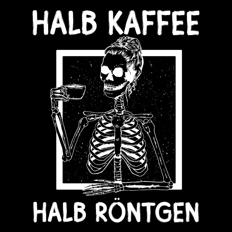 Halb kaffee halb röntgen, radiologie design