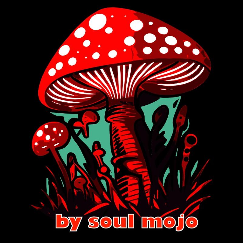 RED MUSHROOM by soul mojo