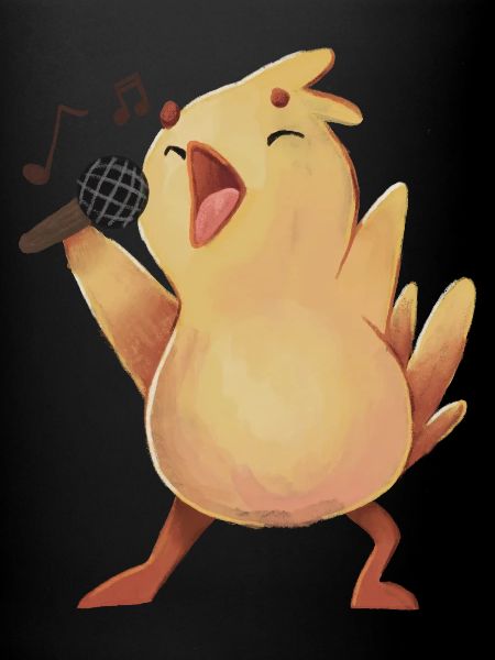Singing Easter chicks