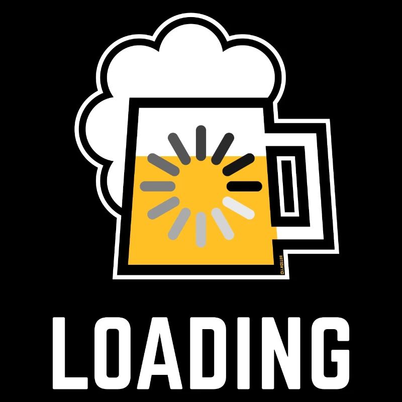 Bier Loading (Bier Wird Geladen / Negativ / |)