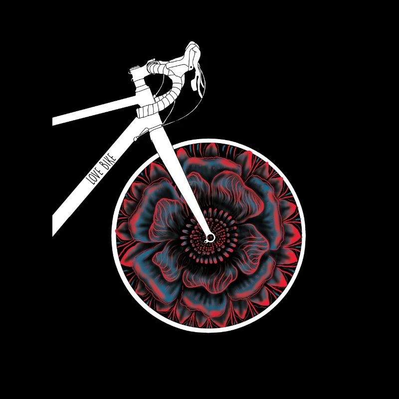 Vélo fleurs
