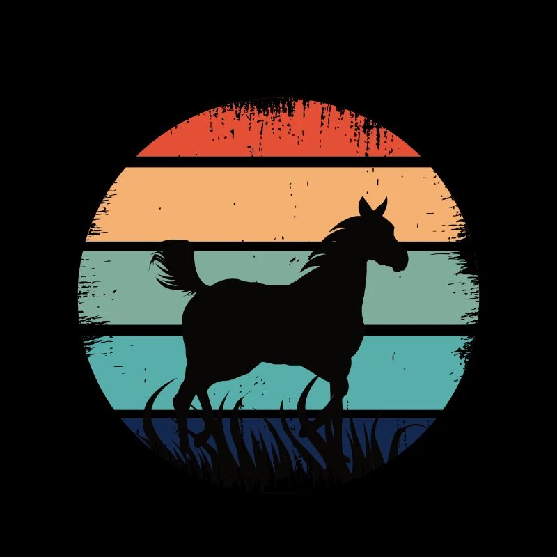 Pferde Retro Vintage