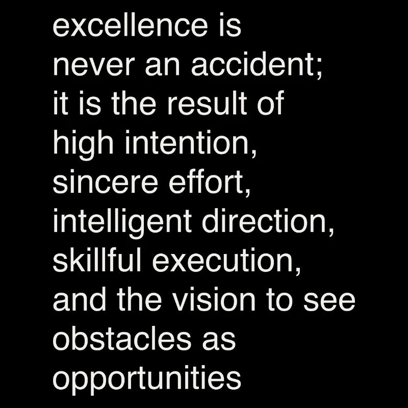 Excellence