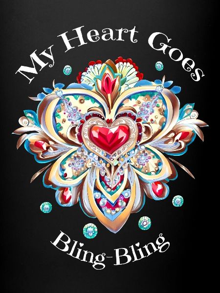 Mon cœur devient bling-bling
