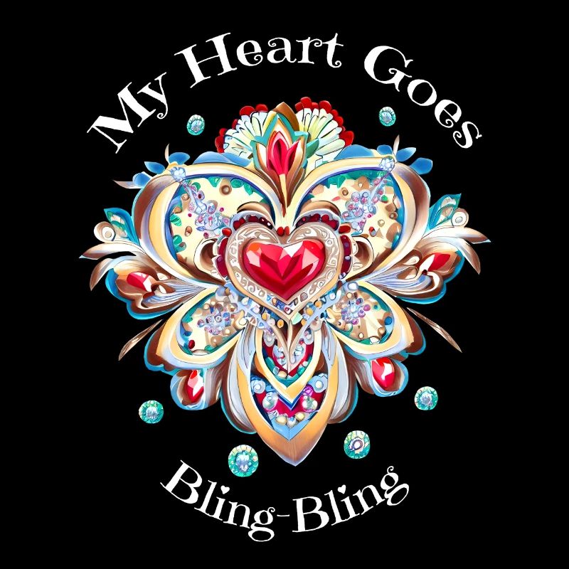 Mon cœur devient bling-bling