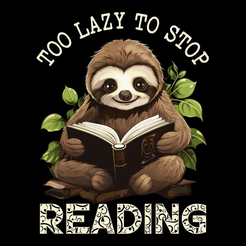 Bücher Lesen Faultier