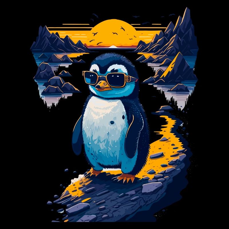 Cute penguin