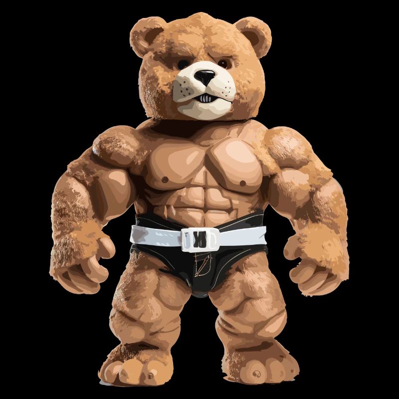 strong teddy bear