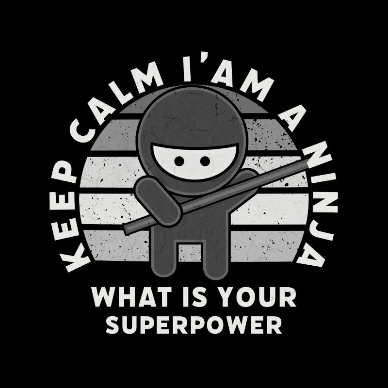 Funny Ninja Outfit - Cool Gift Idea
