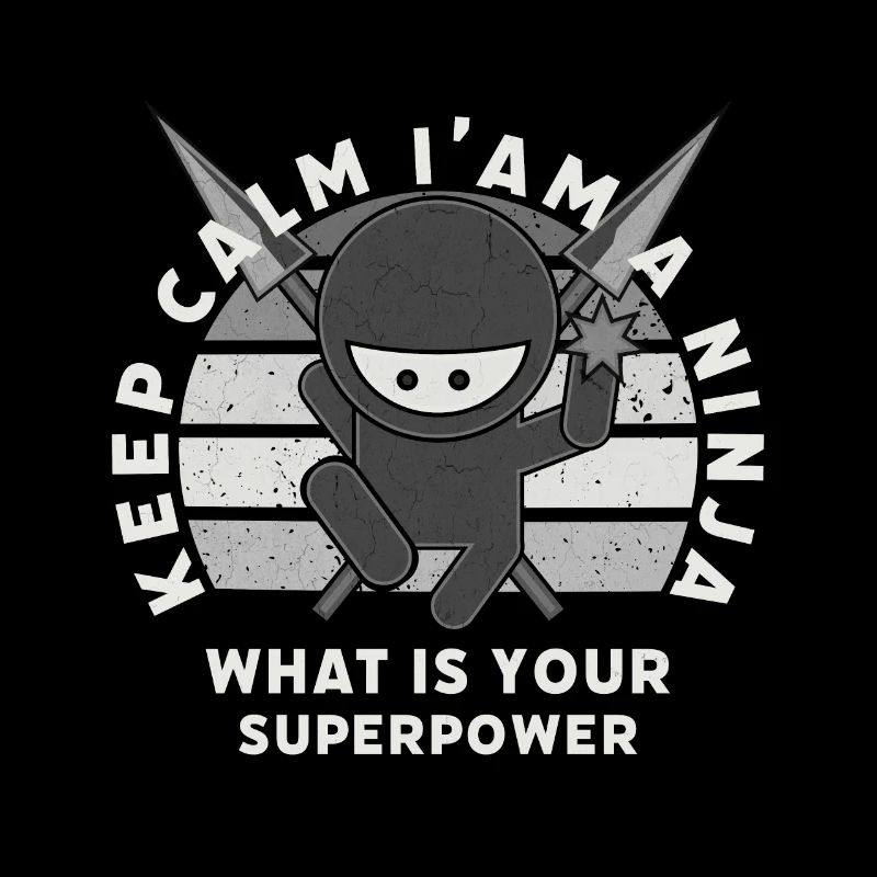 Funny Ninja Outfit - Cool Gift Idea