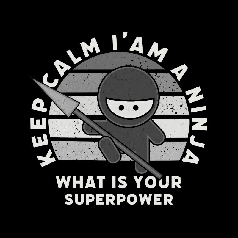Funny Ninja Outfit - Cool Gift Idea