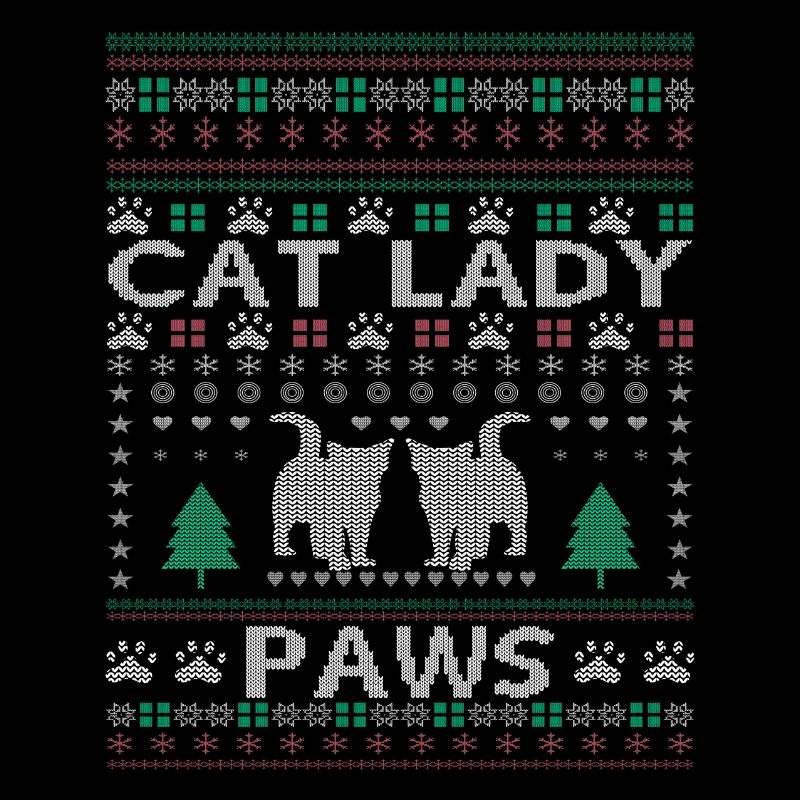 Dame chat de Noël