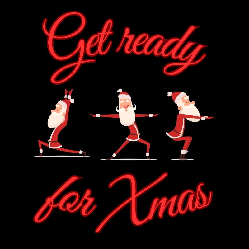 Weihnachtsmann-Yoga