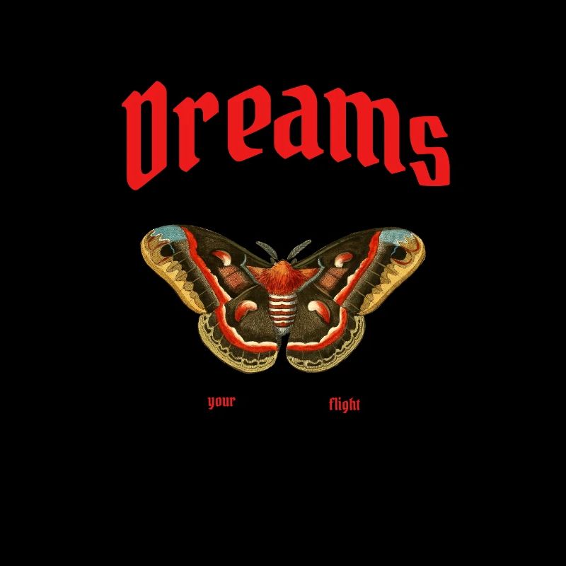 "Dreams came True" Design Schmetterling