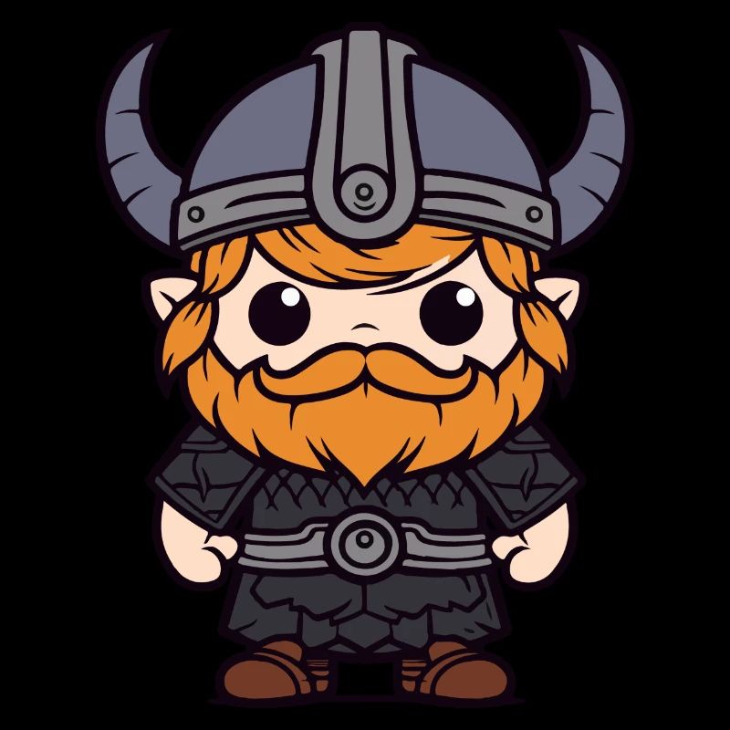 Comic Wikinger Geschenk