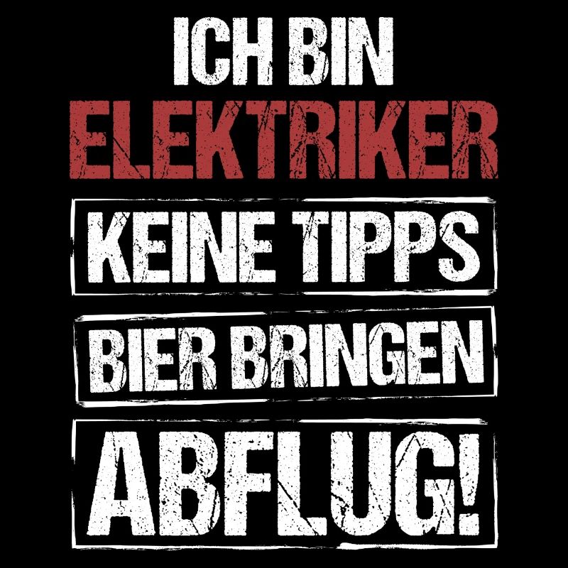 I'm an electrician - bring beer and take off