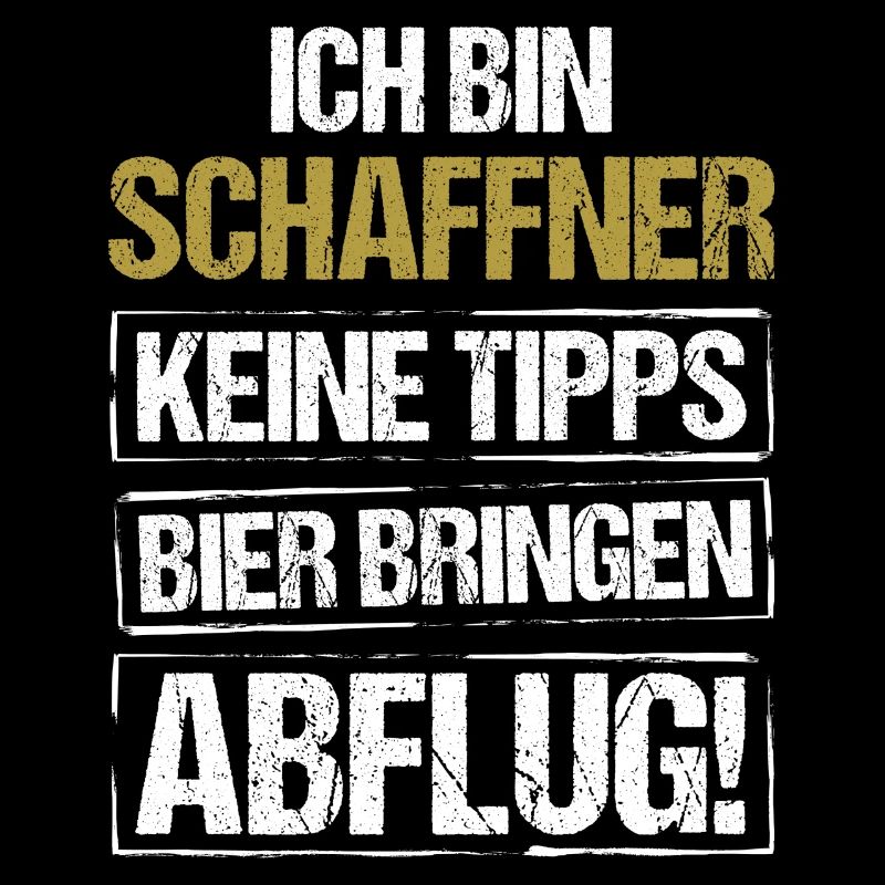 Ich bin Schaffner - Bier bringen und Abflug