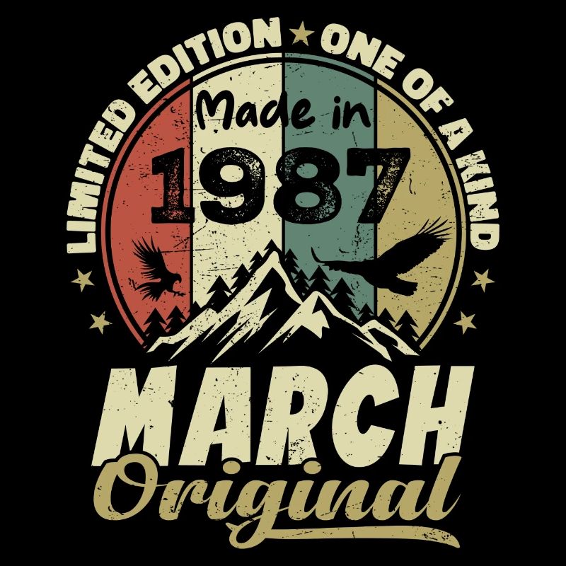 Cadeau D'anniversaire Mars 1987 Édition Limitée