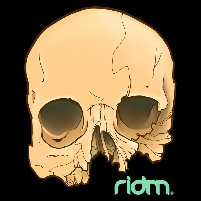 ridm orange skull