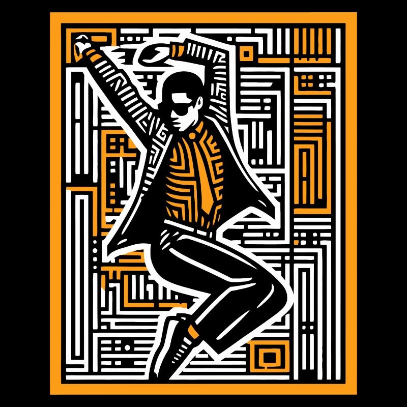Retro Vintage Dancer - Gift for Dance Lover