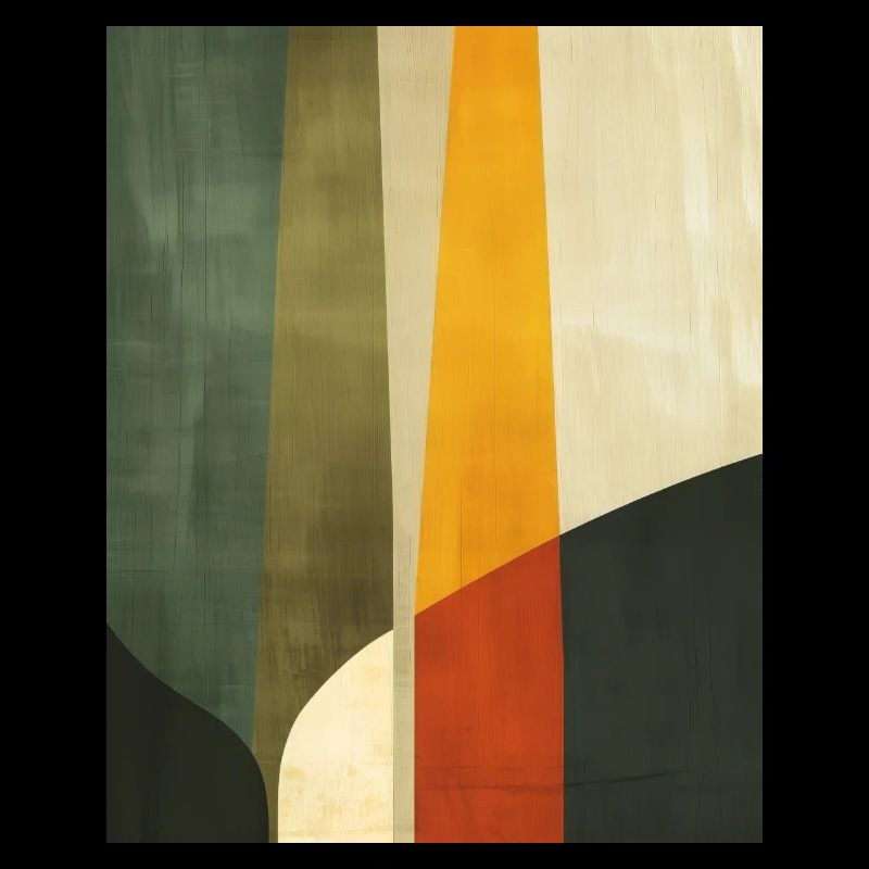 Affiche Minimaliste Geo