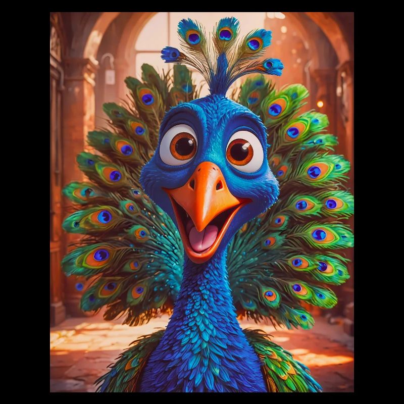 oiseaux super mignons autour du monde – Paon