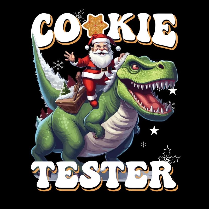 Testeur de biscuits de Noël Dino Trex
