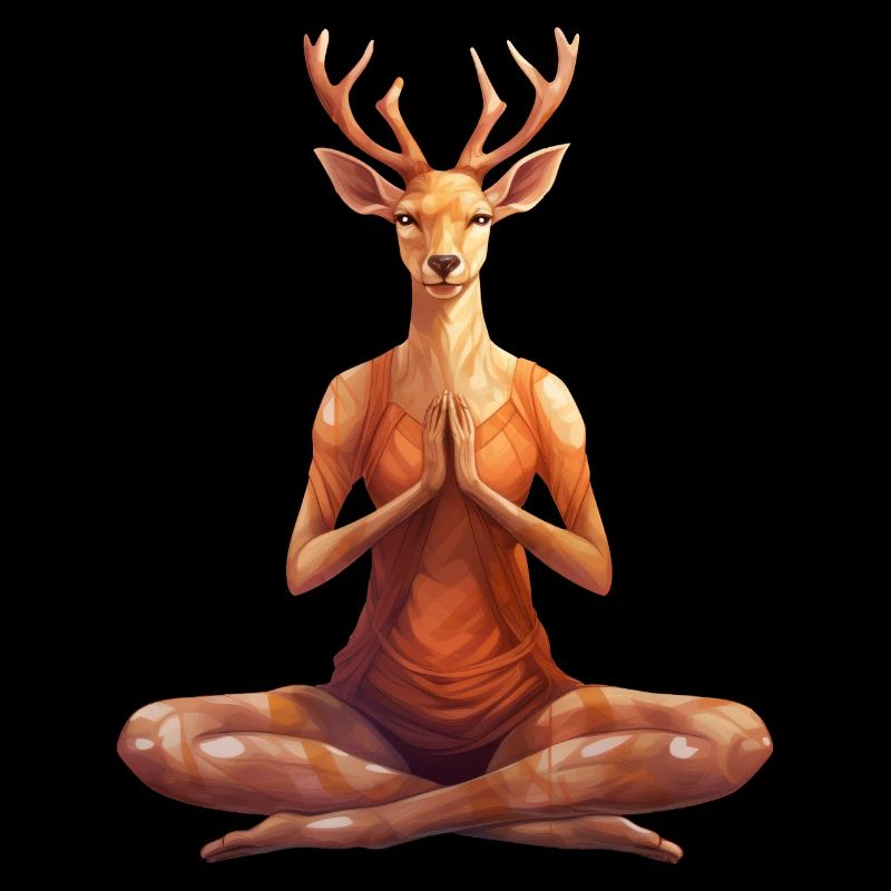 Yoga Deer