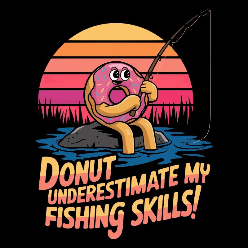 Fishing and donuts